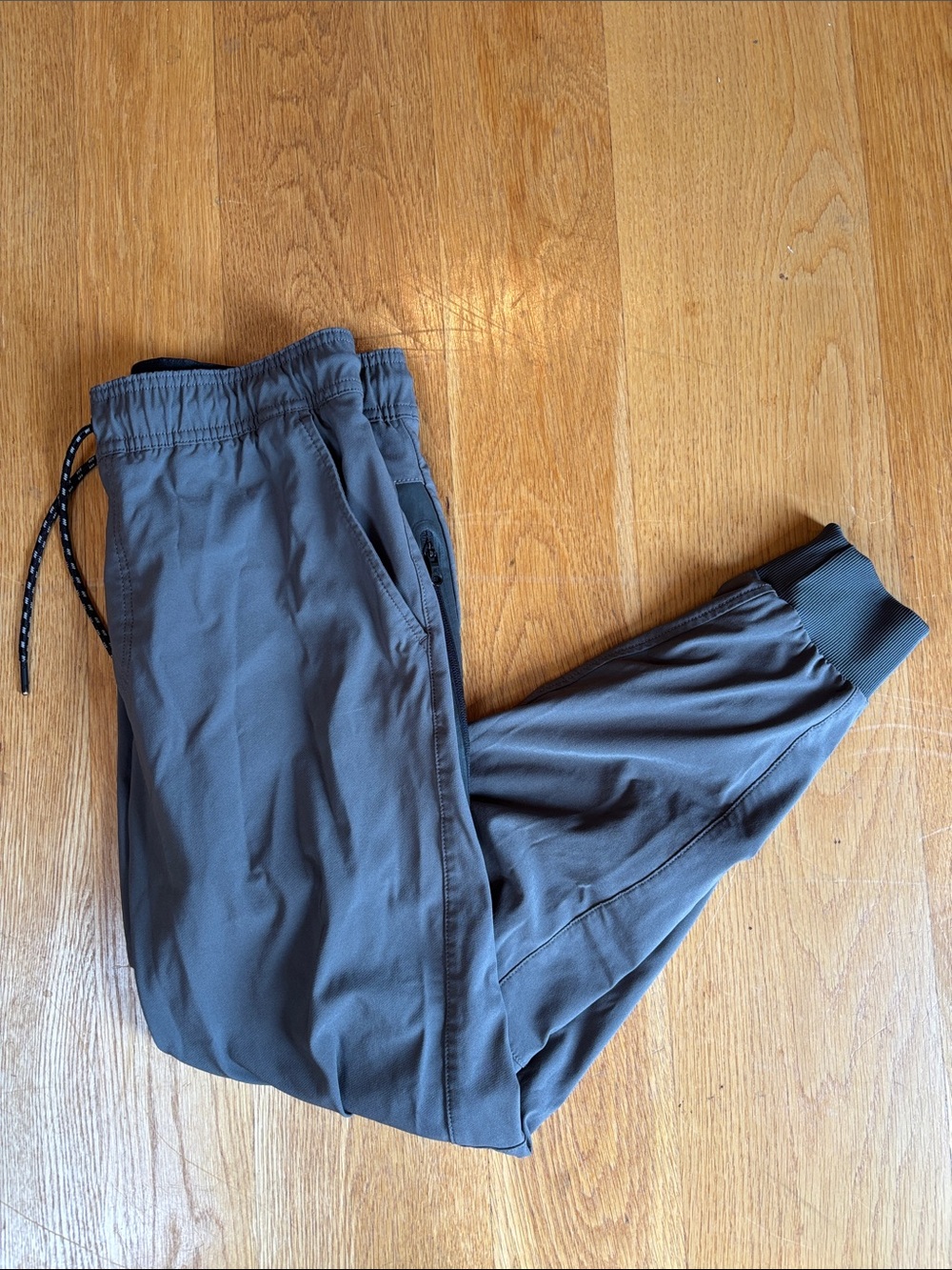 American Eagle Outfitters Men's Dark Gray Tech Joggers S